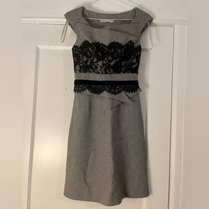 Grey dress Karen Mullen